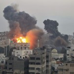 gaza bombed